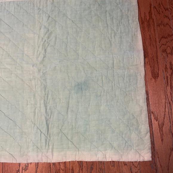 Vintage 1930-40s Handmade Feed Sack  GRANDMA'S FLOWER GARDEN QUILT 80”x67” - Picture 3 of 16